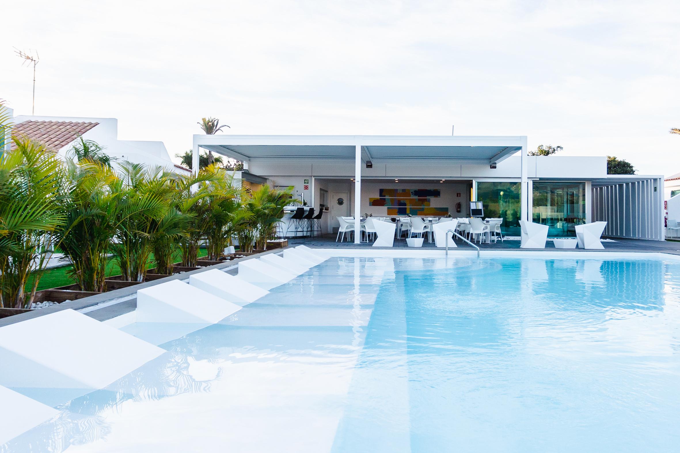 Seven Hotel & Wellness - Gay Men Only Μασπαλόμας Εξωτερικό φωτογραφία